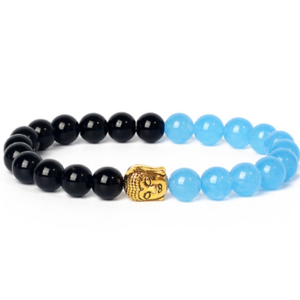 Buddha Bracelet,Golden Buddha Bracelet,Mala Bracelet,Good Luck Bracelet